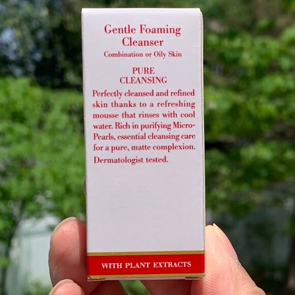 Clarins Plant Extracts Gentle Foaming Cleanser & Firming Brightening Serum 2pc - Picture 3 of 9